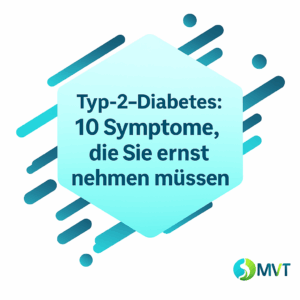 Typ-2-Diabetes: 10 Symptome, die Sie ernst nehmen müssen. MVT informiert